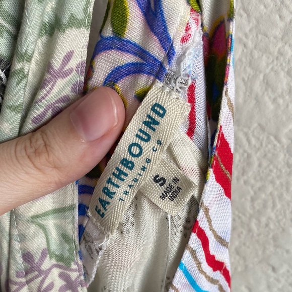 EARTHBOUND Multicolor Bohemian jumpsuit - Picture 4 of 14